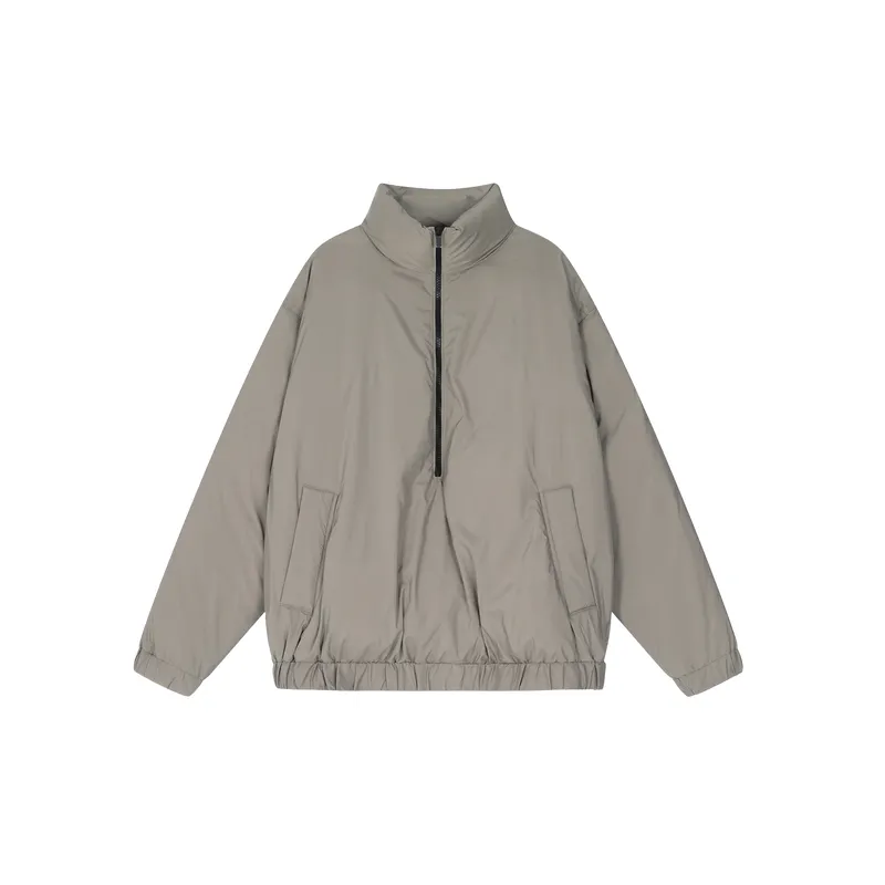 Retro Zipper Quilted Jacket-4