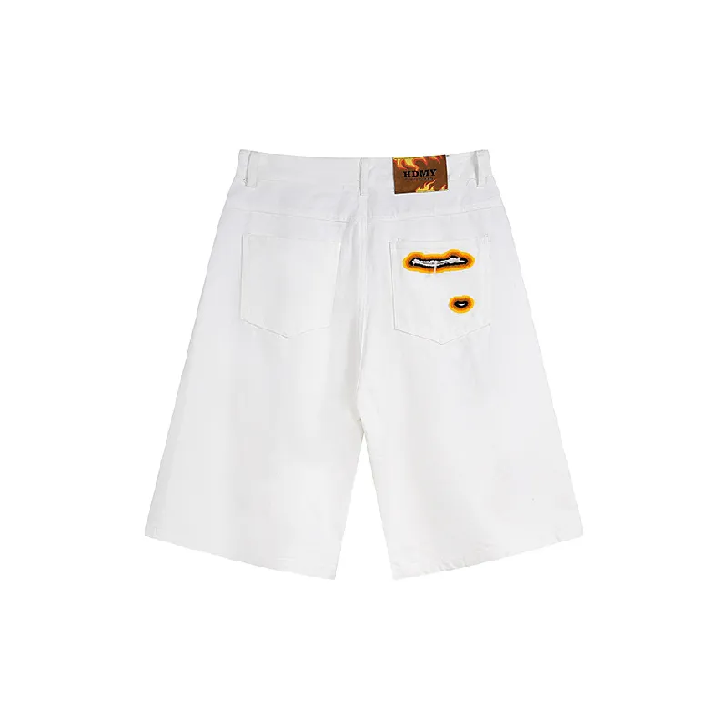 Street Fashion Denim Shorts-6