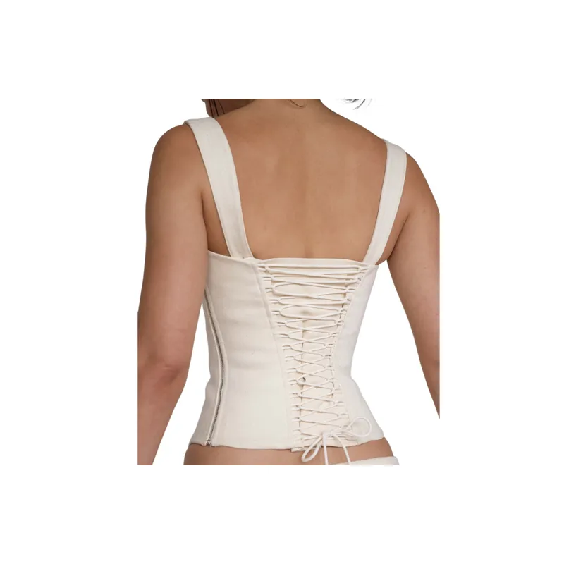 Simple Plain Vest Women-1