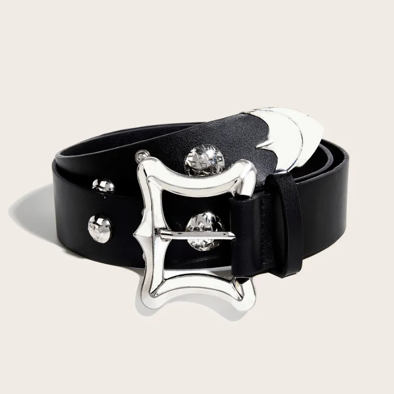 Punk Street Leather Belt-2