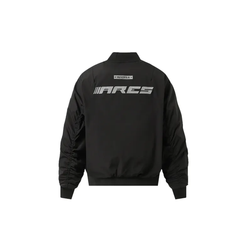 Retro Plain Quilted Jacket-1