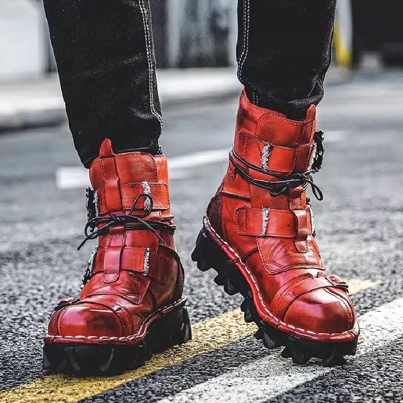 Fashionable Simple Martin Boot-9