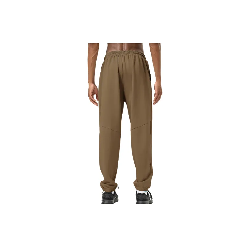 Sporty Loose Blended Synthetic Fabrics Casual Pants-9