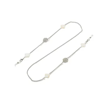Fashionable Pearls Eyeglass Chain