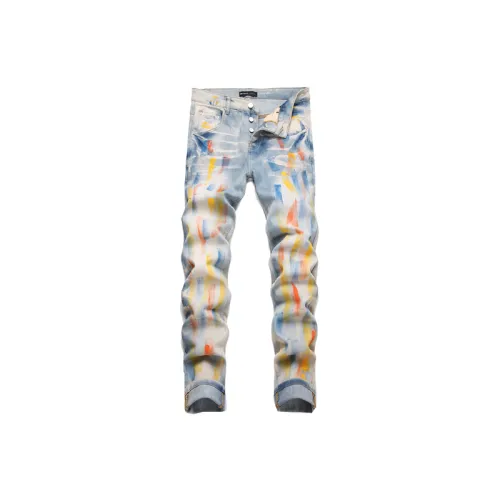 Trendy Paint Jeans