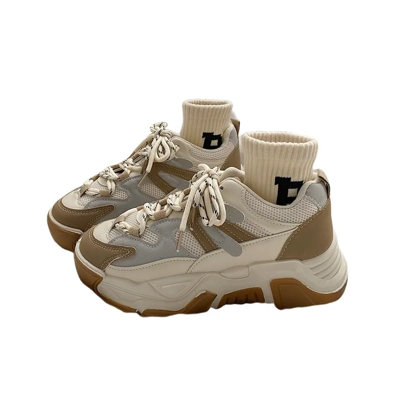 Retro Simple Chunky Sneakers-3