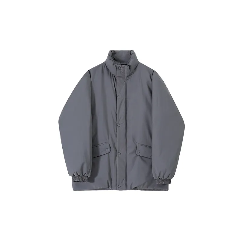 Fashionable Warming Loose Quilted Jacket-0