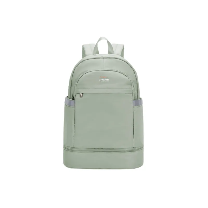 Sporty Plain Backpack Unisex-7