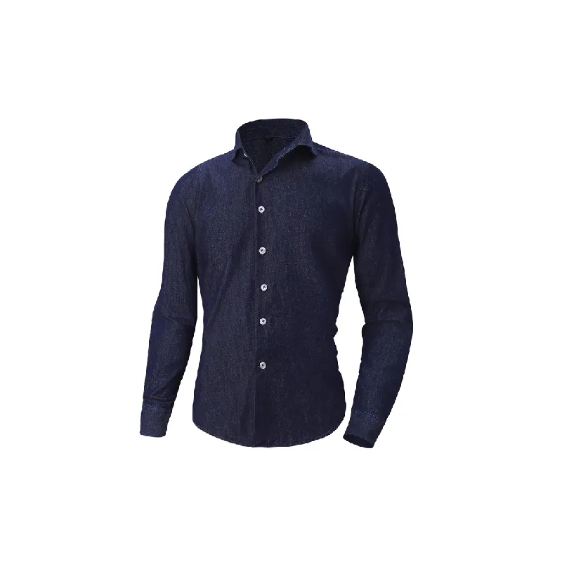 Casual Loose Denim Shirt-2