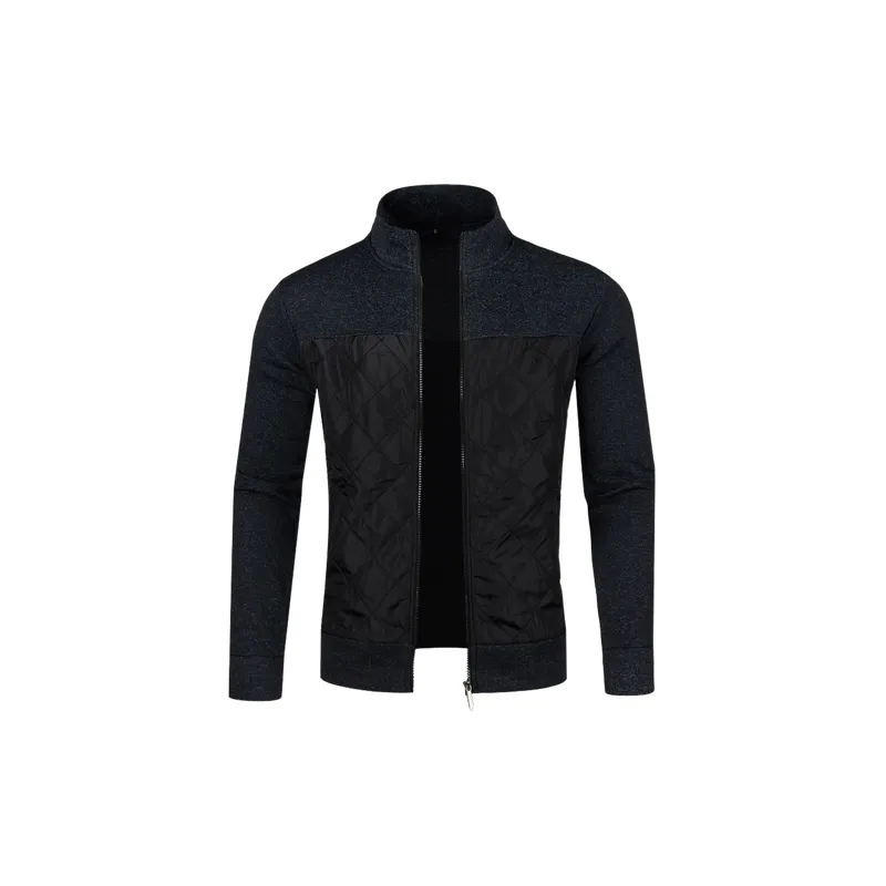 Casual Zipper Velvet Jacket-0