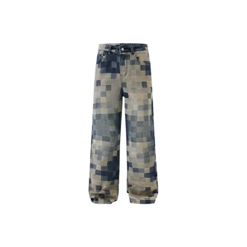 Retro Straight Leg Jeans