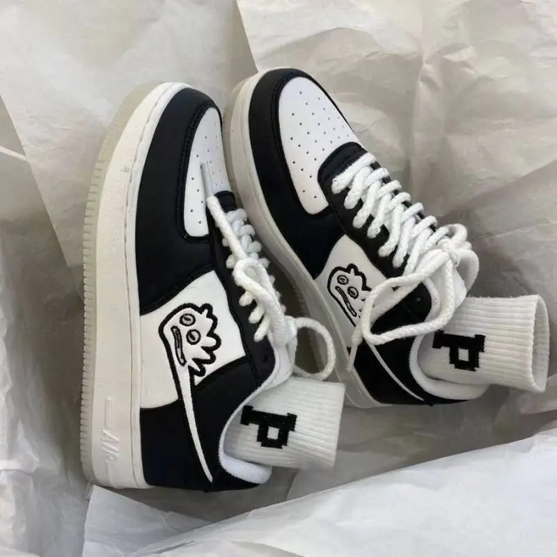 Casual Simple Stylish Skateboarding Shoes-2