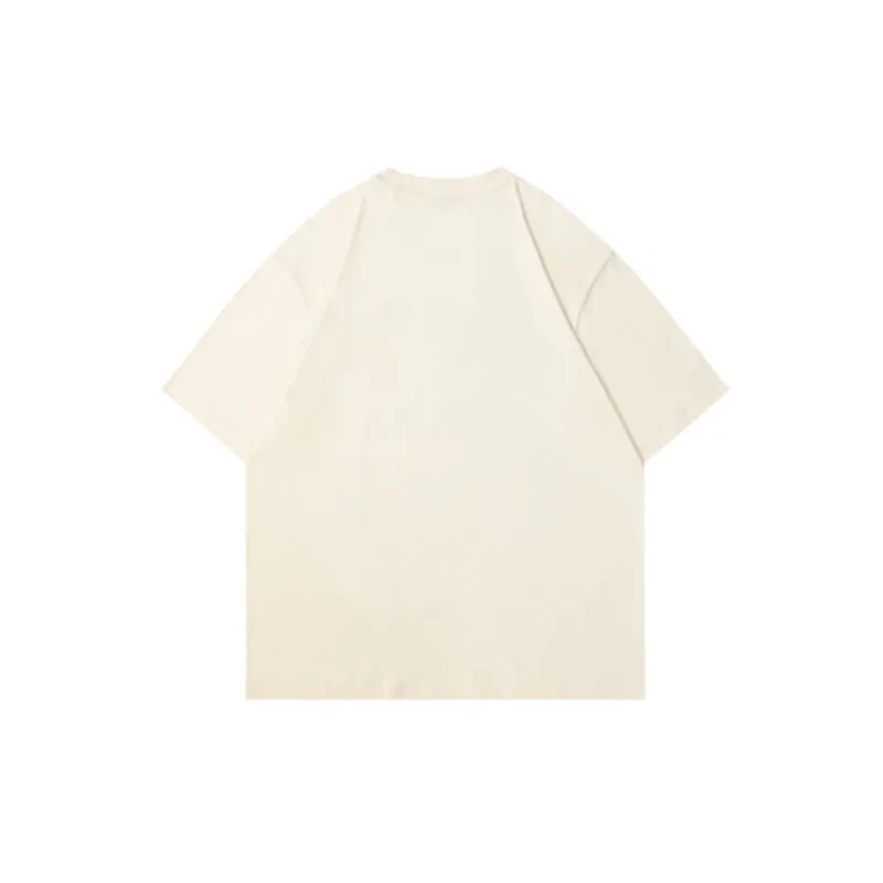 Round Neck Skull Print Summer T Shirt-1