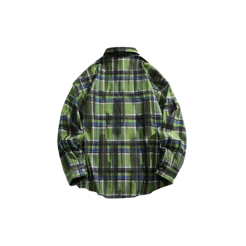 Retro Loose Chenille Shirt-5