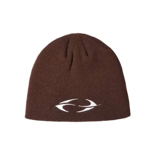 Warm Cold Cap Lovers Contrast Color LOGO Outdoor Knitted Hat
