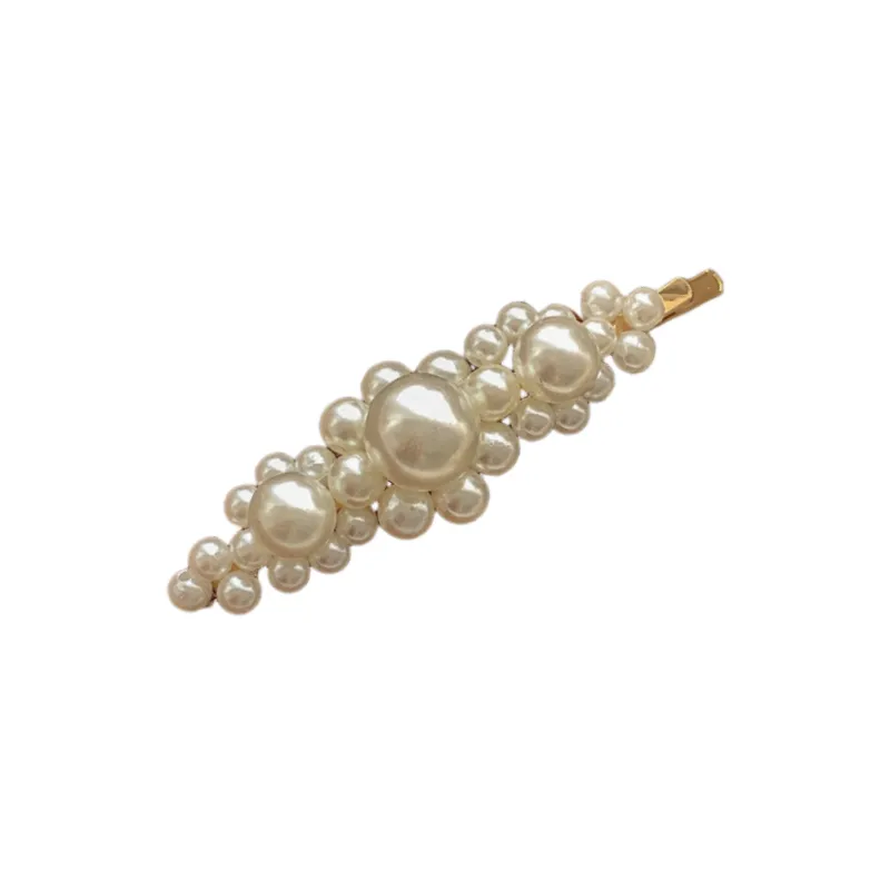 Simple Pearls Hair Clip-1