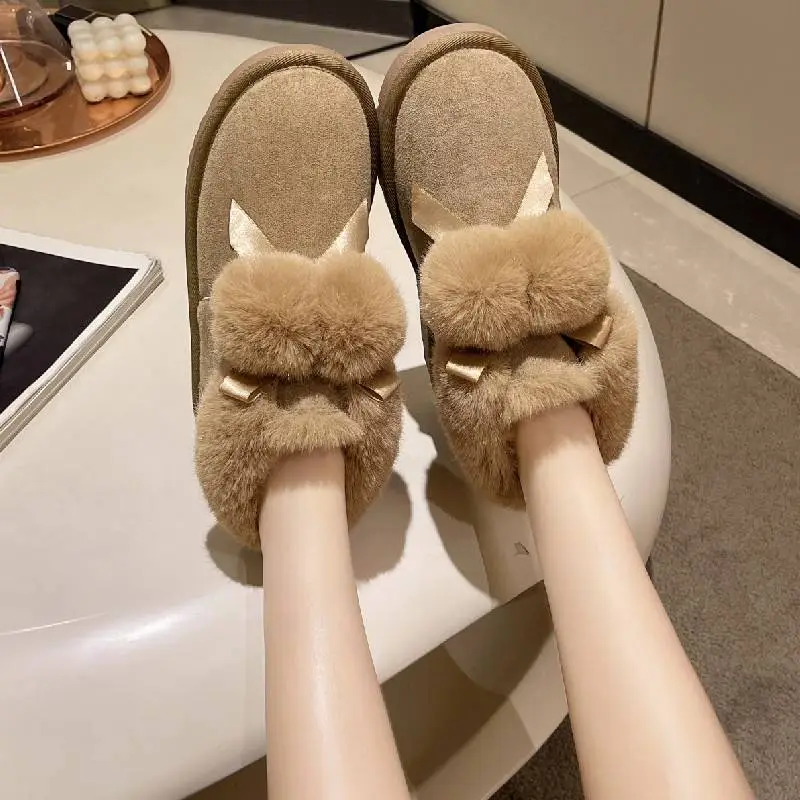 Casual Plain Snow Boots-12