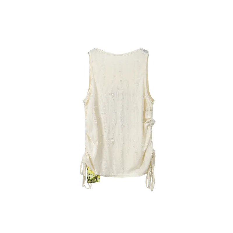 Loose Basics Cotton Vest Unisex-5