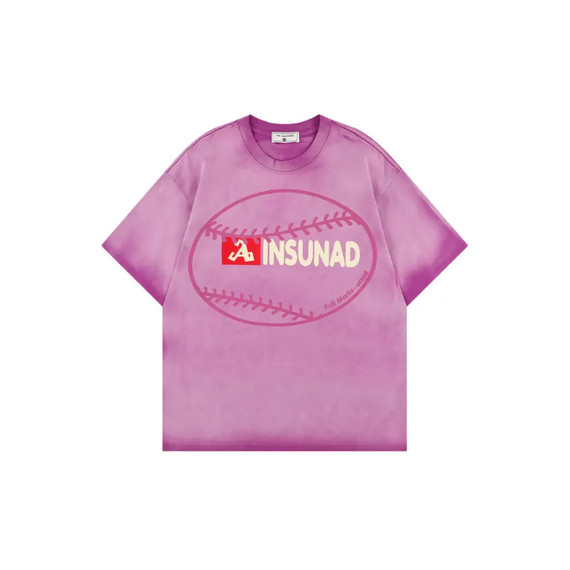 Fashion Tie Dye 100% Cotton T Shirt-0