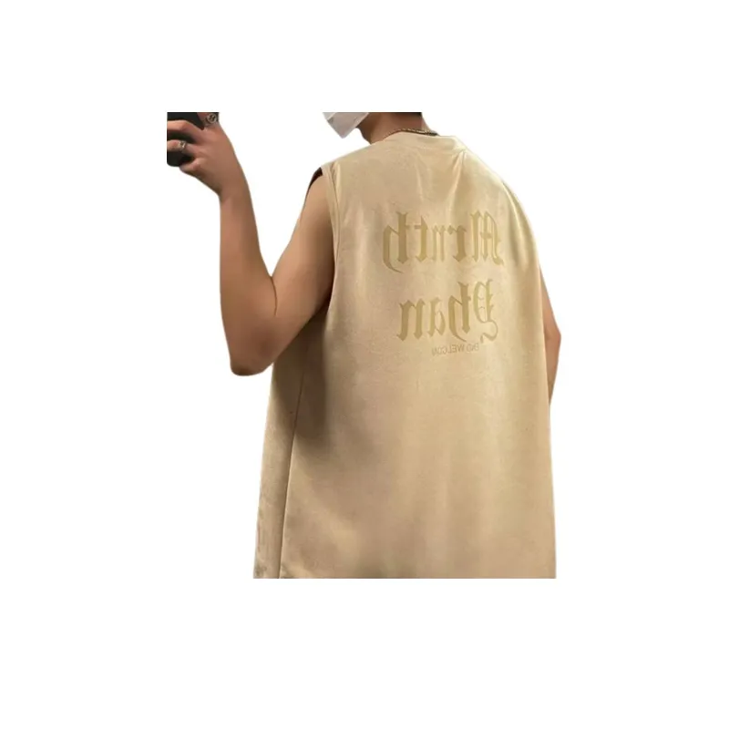 Large Size Basketball Sleeveless Vest-1