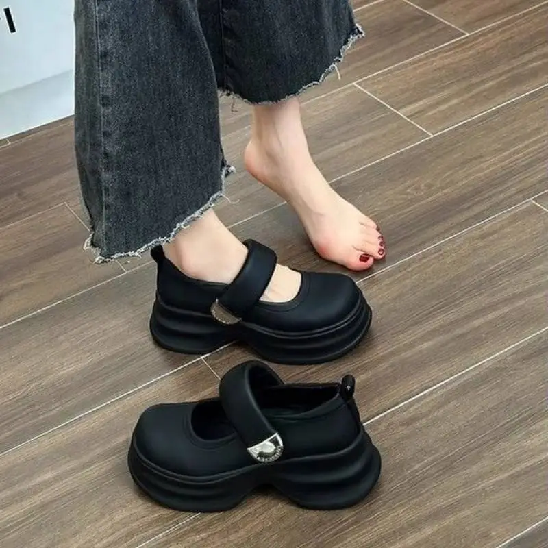 Fashionable Simple Mary Jane Shoes-3