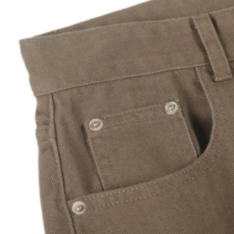 Simple Regular Jeans-11