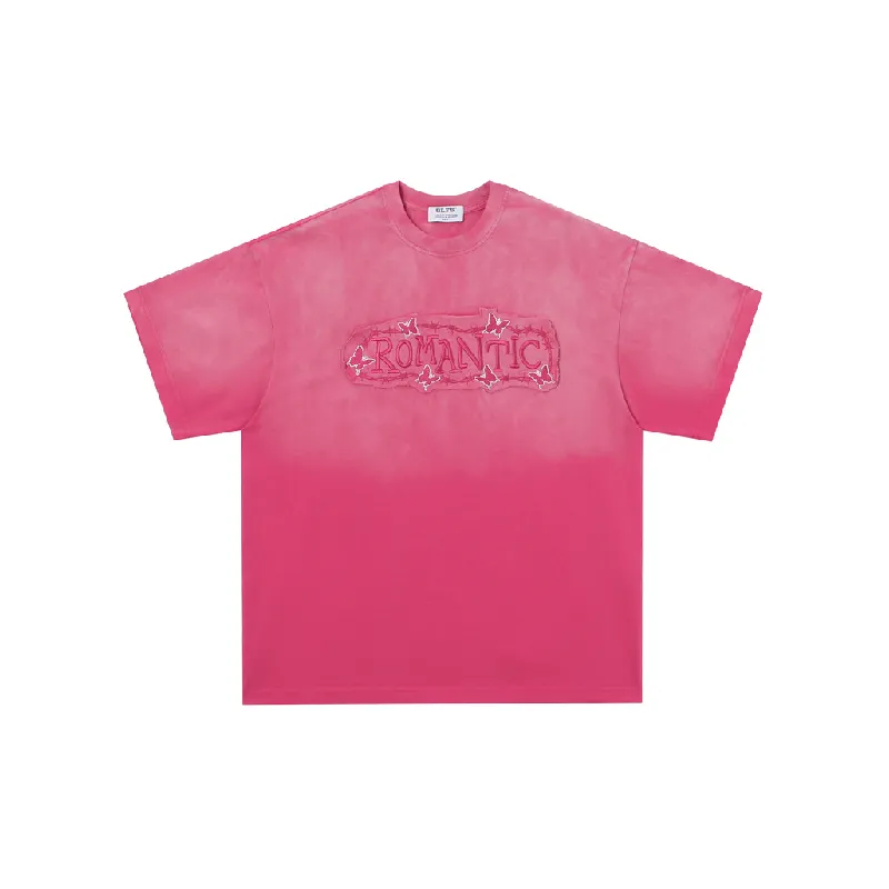 Fashion Washed Cotton T Shirt-0