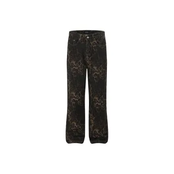 Fashionable Leopard Print Casual Pants