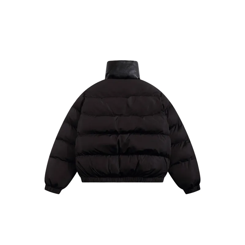 Heavyweight Trendy Brand High Street Cotton Jacket Coat-3