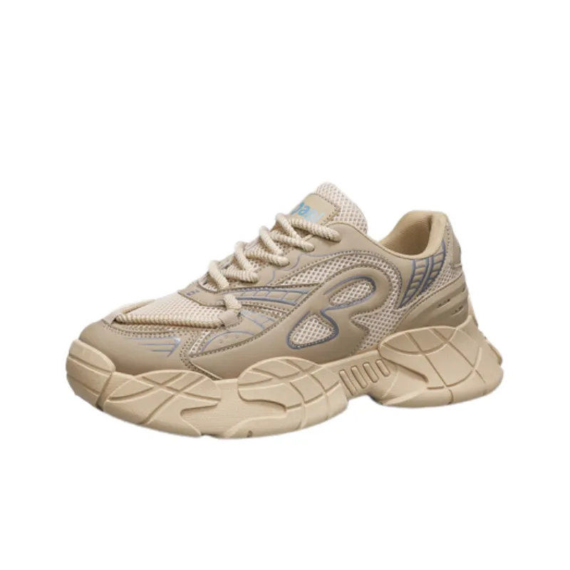Casual Breathable Chunky Sneakers-4