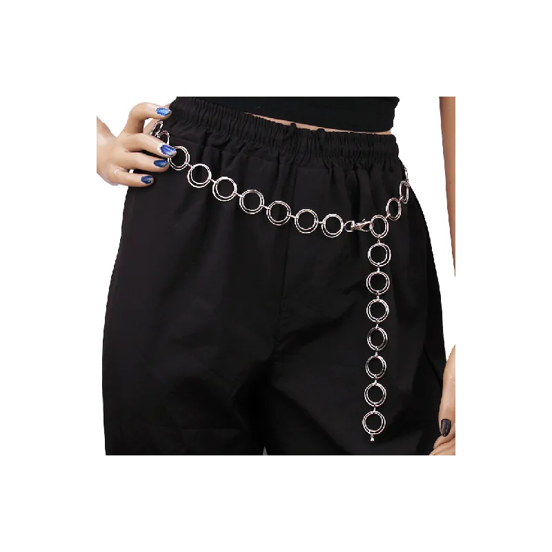 Fashionable Metal Waist Chain Women-1