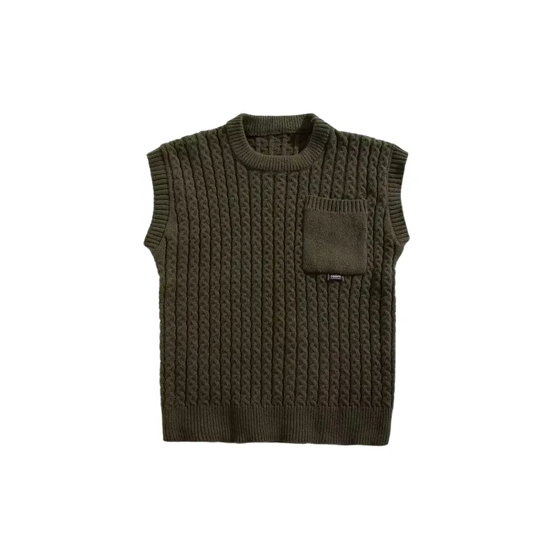 Simple Loose Vest-0