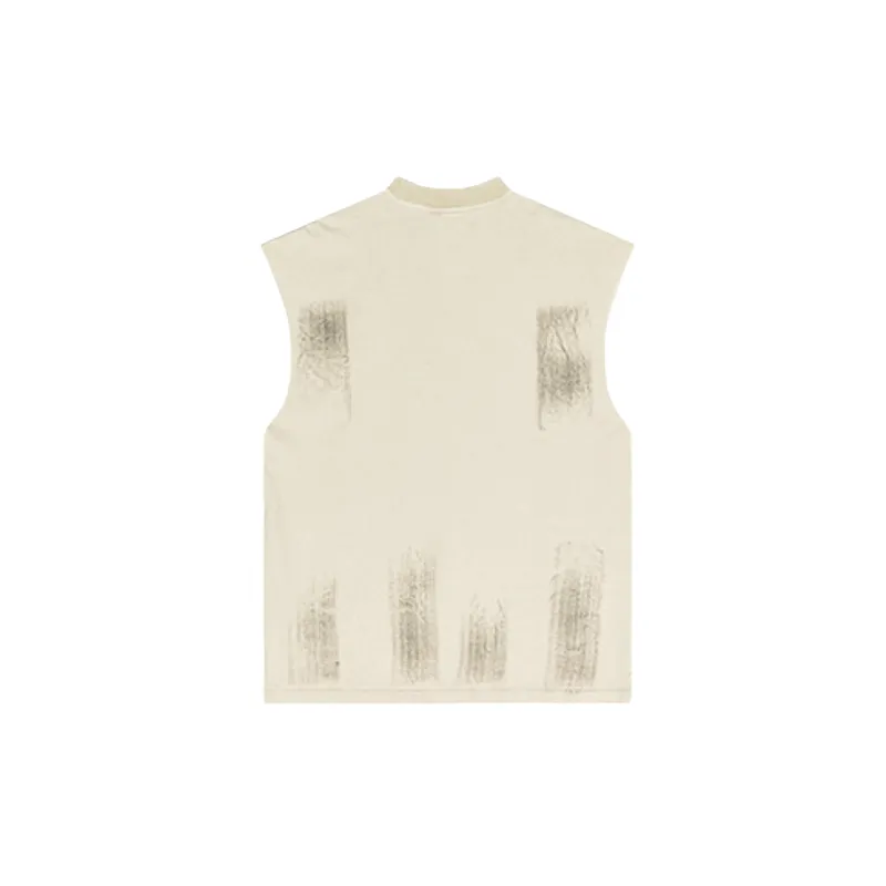 Retro Street Cotton Vest-1
