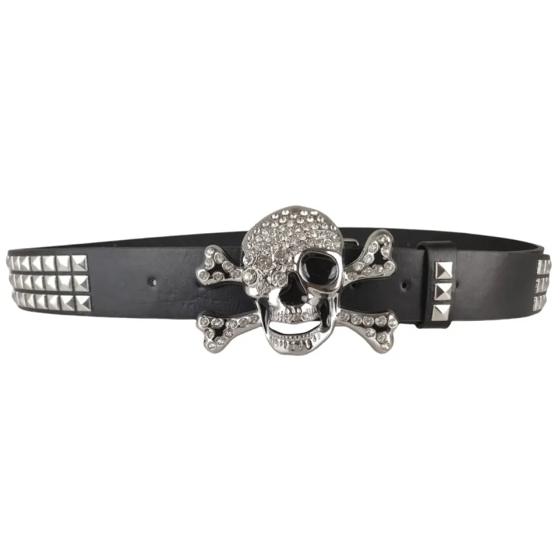 Hip Hop Retro Fashion Leather Belt-2