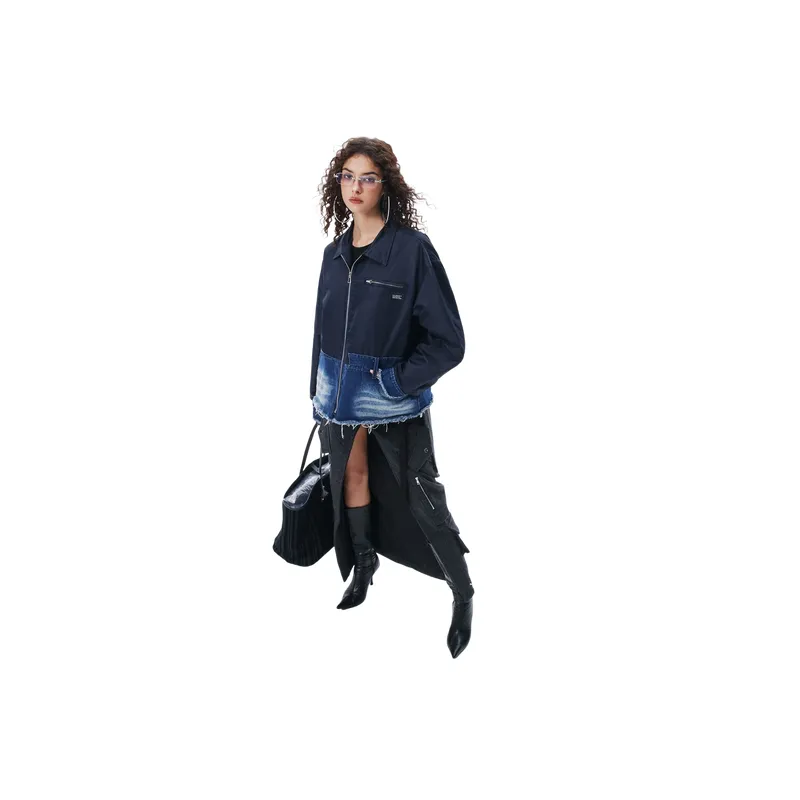 Casual Warming Blended Synthetic Fabrics Jacket-7