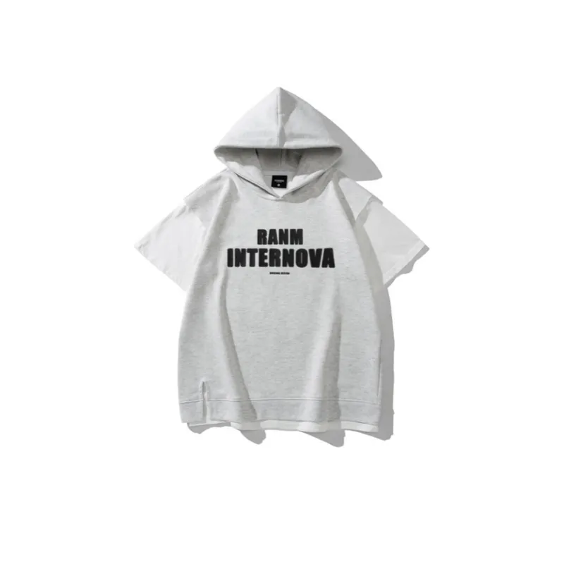 Original Hooded Short sleeved T shirt-4