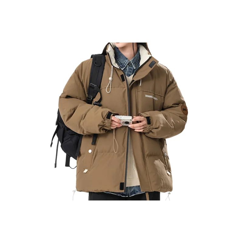 Warming Casual Corduroy Quilted Jacket-0