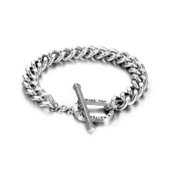 Titanium Steel Chain Bracelet