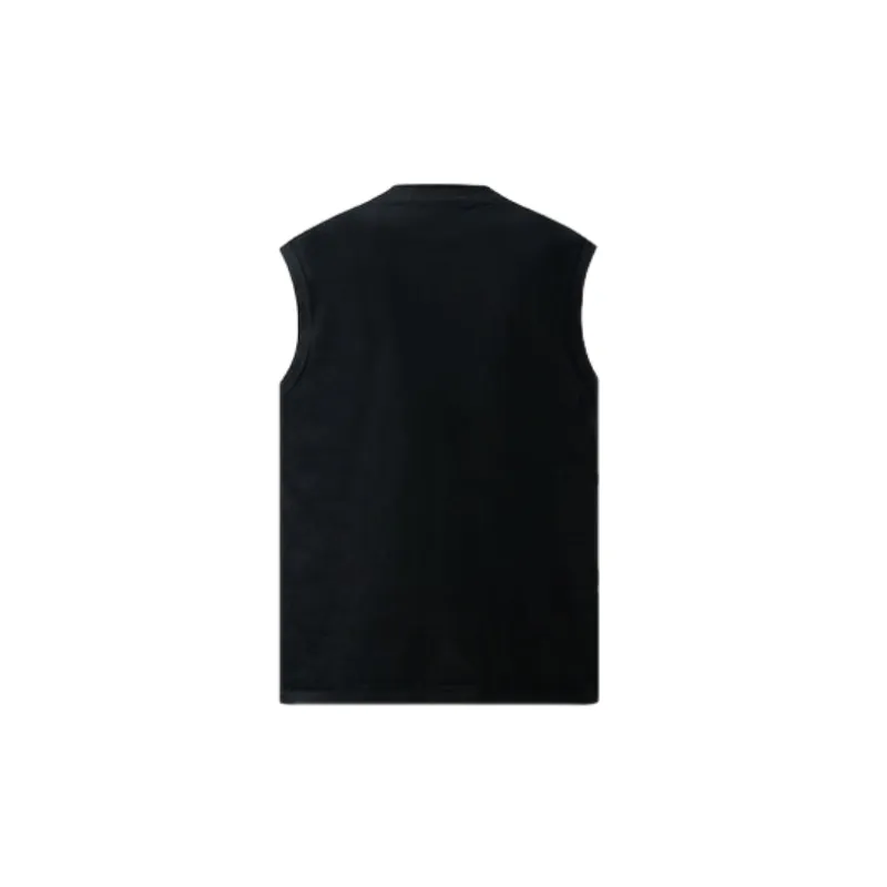 Retro Casual 100% Cotton Vest-1