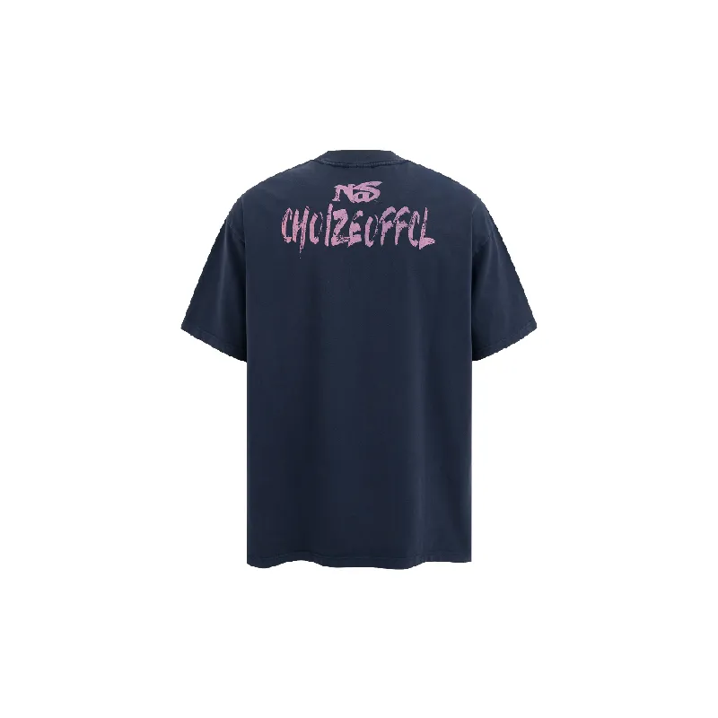 Retro Loose 100% Cotton T Shirt-5