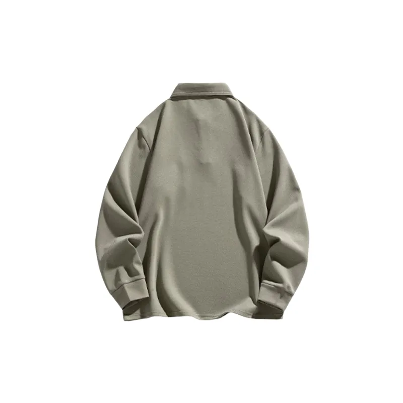 Simple Embroidered Pique Polo-1