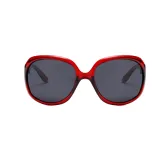 Red Frame with Gray Lens