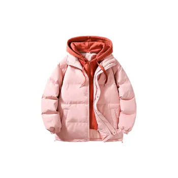 Retro Loose Blended Synthetic Fabrics Quilted Jacket