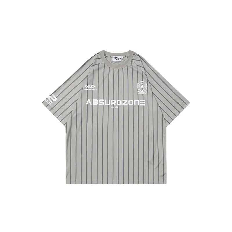 Trendy Striped Raglan Sleeve T Shirt