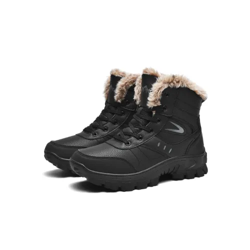 Casual Zipper Snow Boots