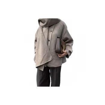 Fashionable Simple Plain Coat