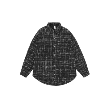 Casual Loose Worsted Fabric Shirt