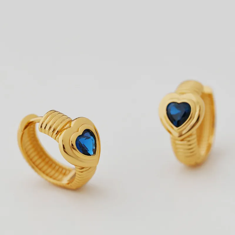 Retro Heart Earring-3