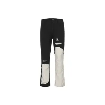 Street Contrast Color Jeans