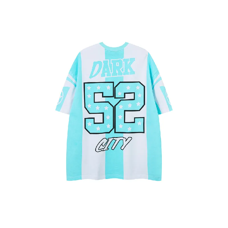Retro Loose Combed Cotton T Shirt-11